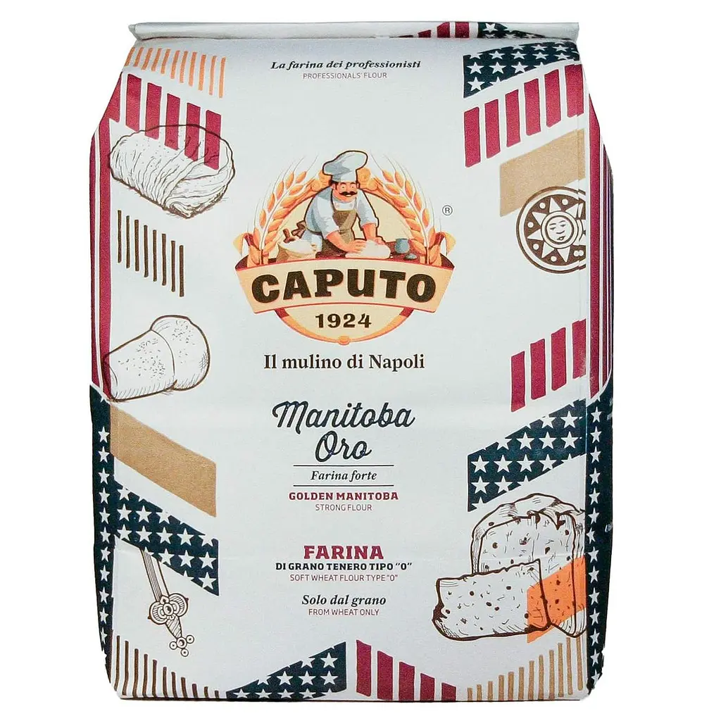 Борошно Caputo Manitoba Oro з м'яких сортів пшениці тип 0, 5 кг