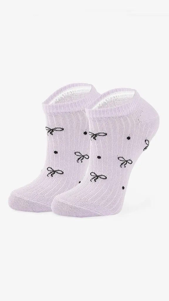 Шкарпетки для дівчинки Premier Socks Бантики 18-20 Бузковий (4820203375042)