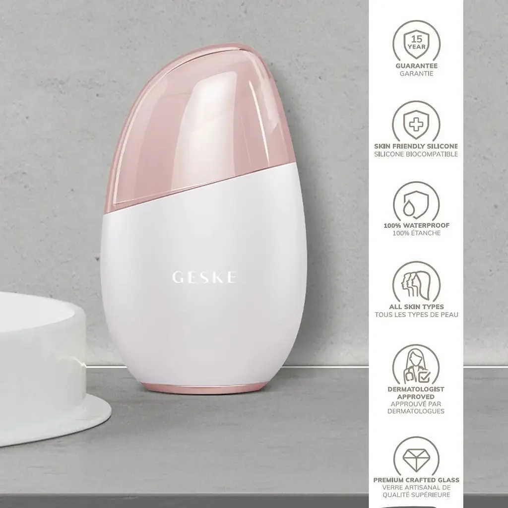 Масажер для обличчя GESKE Cool & Warm Eye and Face Massager 7в1 Starlight (HB0293) [176778] - фото 5