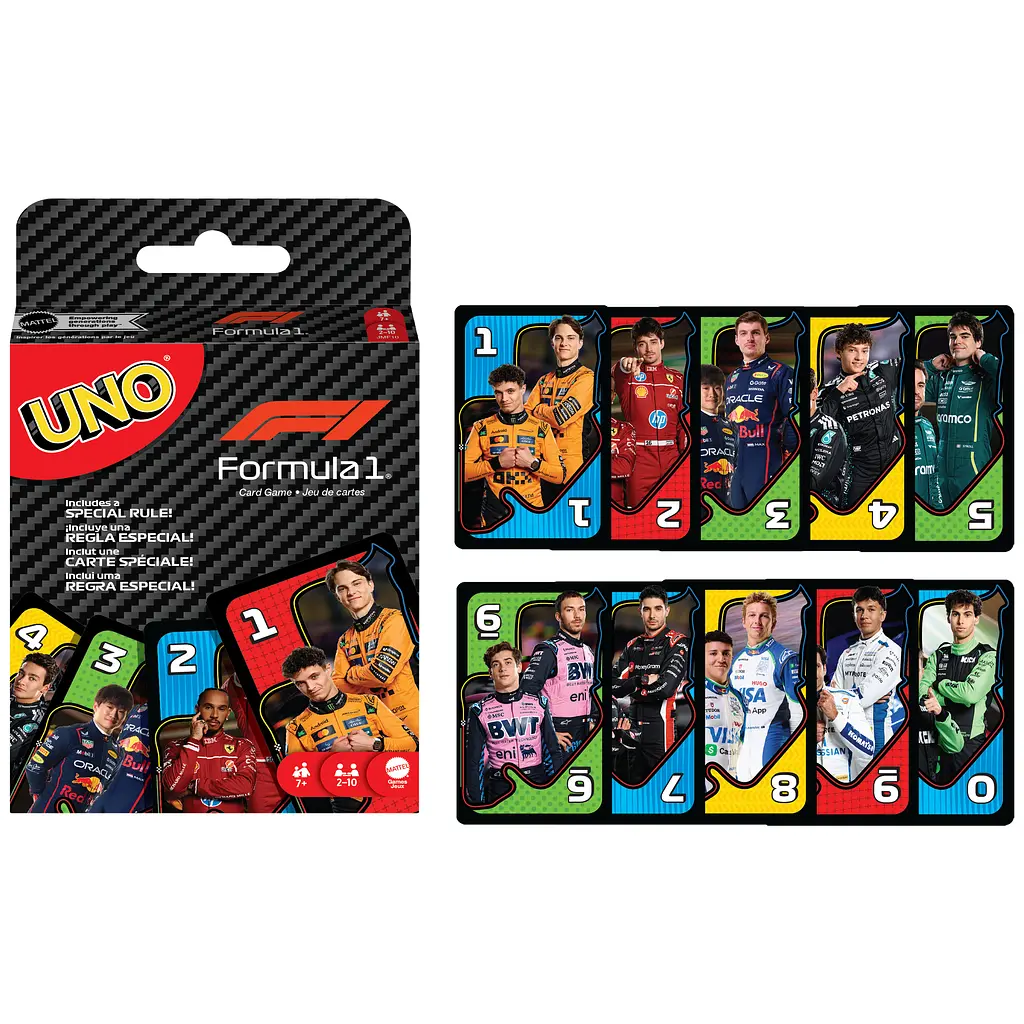 Настольная игра UNO F1 (JMF10) - фото 3