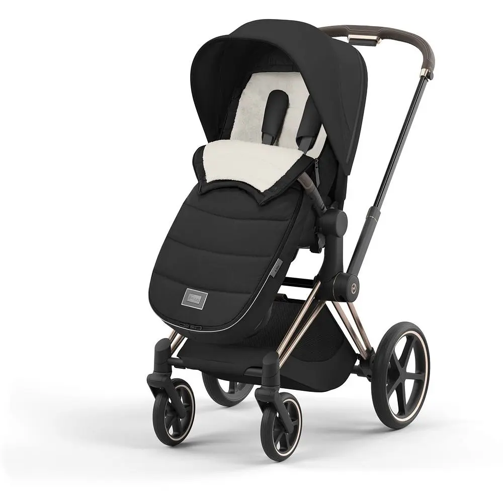Чохол для ніг Cybex Platinum Footmuff Sepia Black, чорний (523000713) - фото 5
