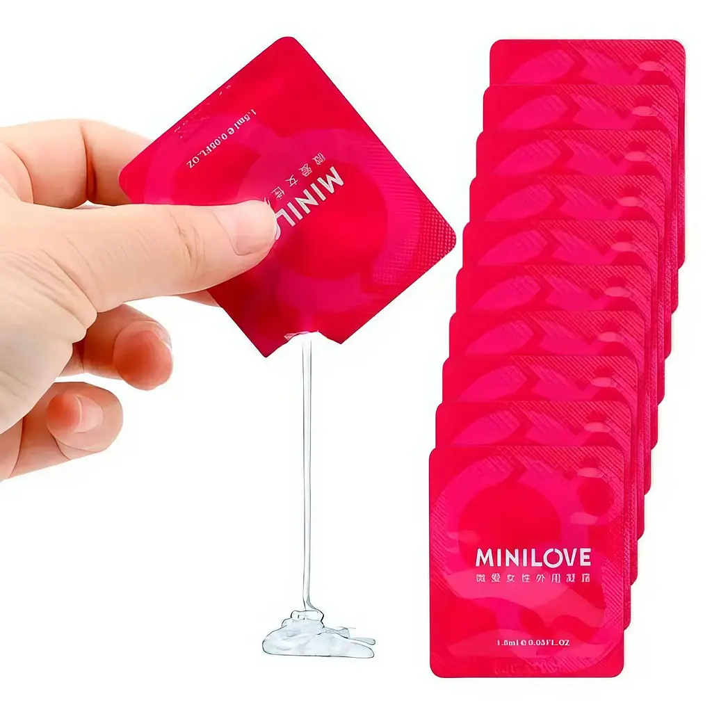 Збуджуючий зволожуючий гель MiniLove 1.5 мл без запаху для жінок - фото 2