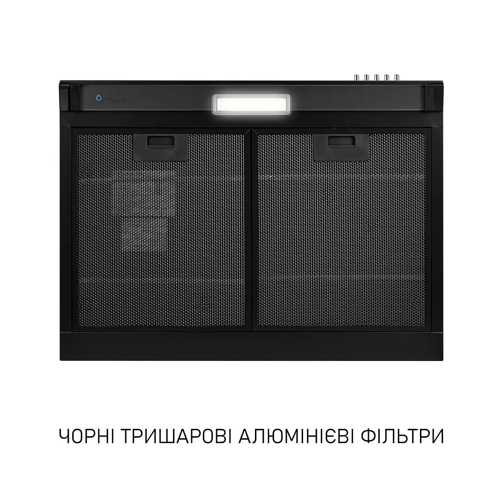 Витяжка плоска Minola HPL 6200 BLF - фото 5