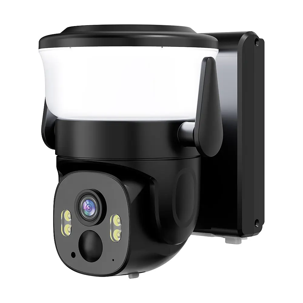 IP PTZ-відеокамера автономна з WiFi, прожектором та сонячною панеллю 3Mp Light Vision VLC-6103WLS Black (Lamp+Solar) (CareCam Pro) f=3.6mm, на акумуляторних батареях (75-00351) - фото 3