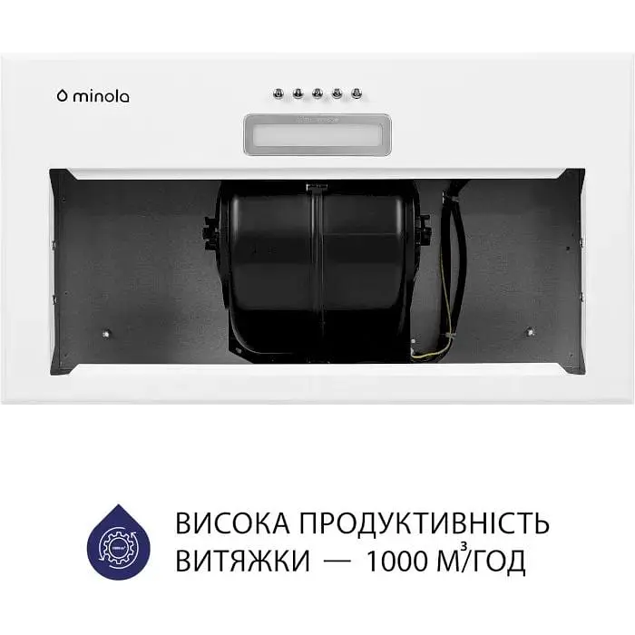 Вытяжка Minola HBI 5614 WH 1000 LED - фото 3