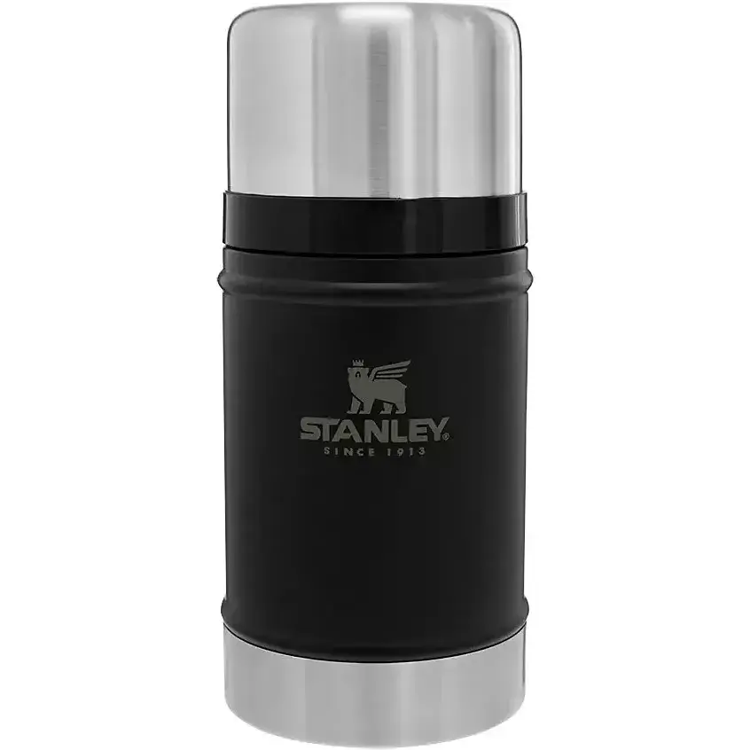 Харчовий термоконтейнер Stanley Classic Legendary Matte 0.75 л Black - фото 1