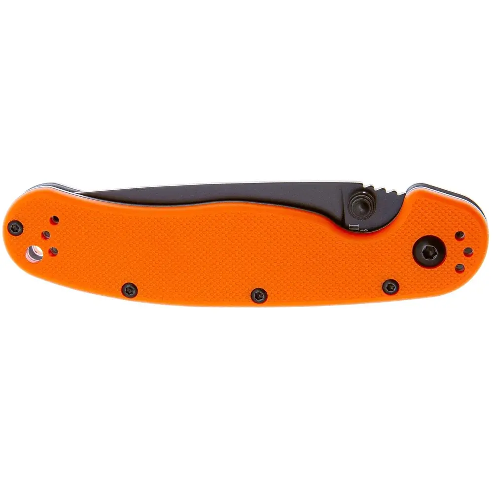 Ніж Ontario Knife RAT II AUS-8 BB Orange - фото 3