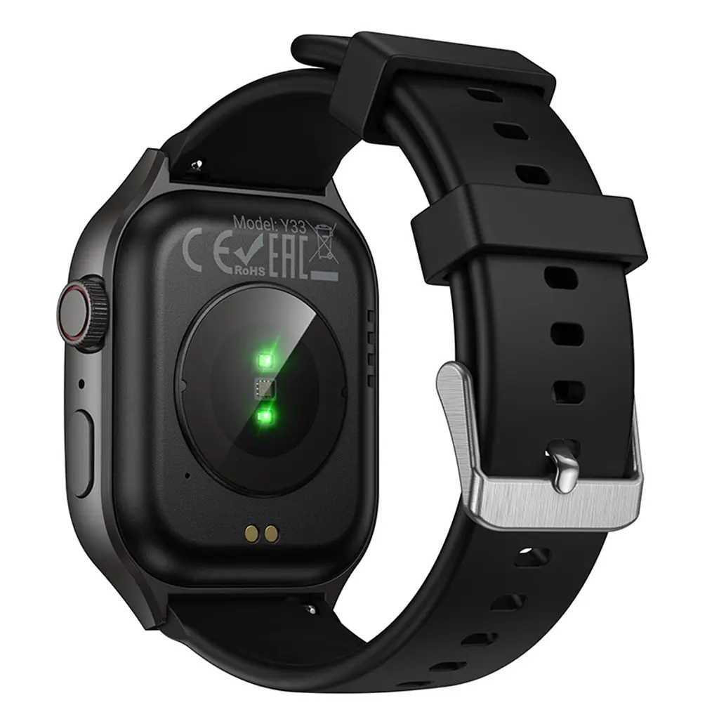 Смарт-годинник HOCO Y33 51mm. 200 mAh. Smart sports watch (call version) Black - фото 3