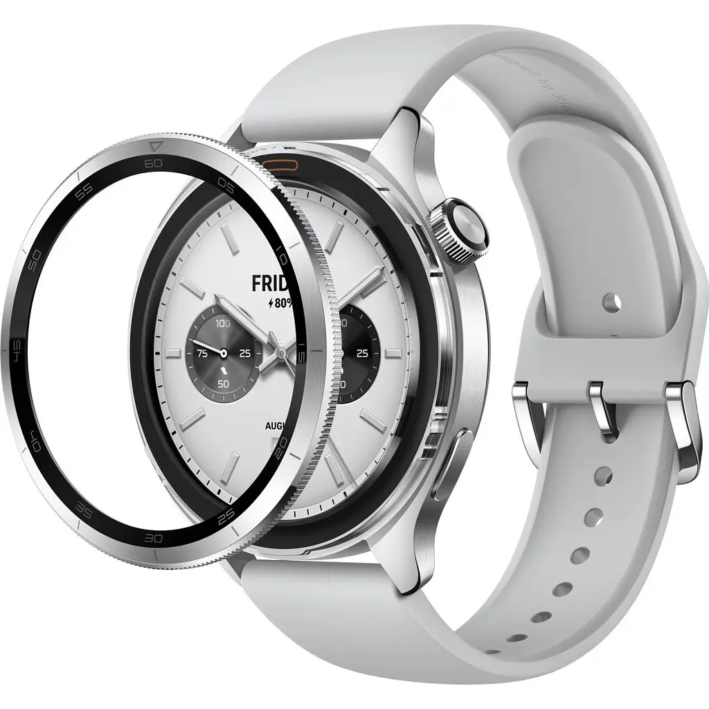Смарт-часы Xiaomi Watch S4 Silver (BHR9195GL) [129426] - фото 2