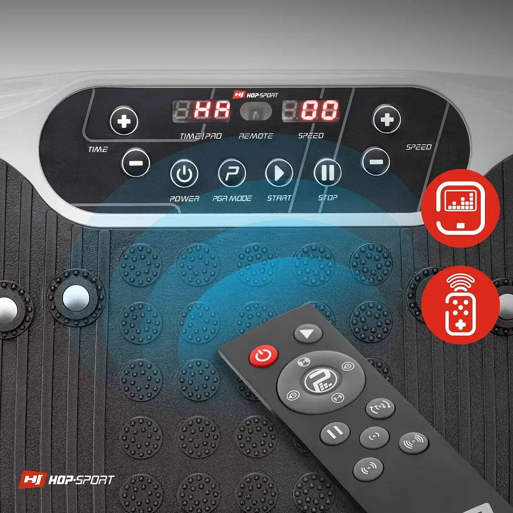 Віброплатформа Hop-Sport HS-040VS Cube білий - фото 6