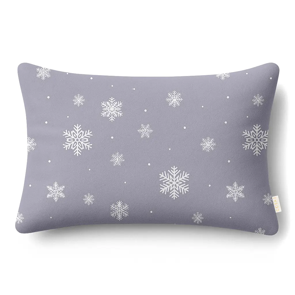 Дитяча постільна білизна фланель в ліжечко SNOWFLAKES FROST CS3 COSAS (4822052477137) - фото 4