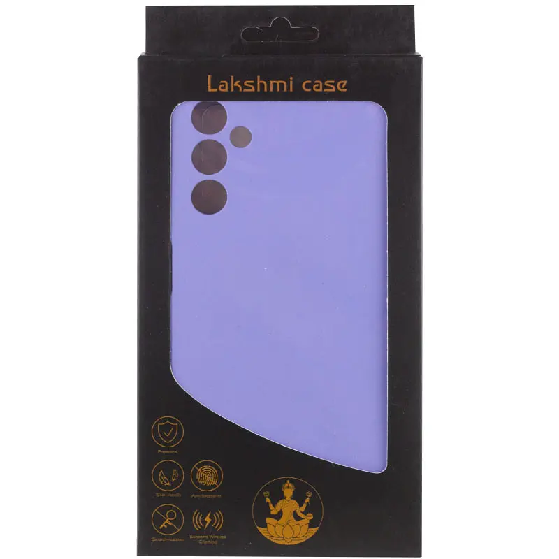 Чохол Silicone Cover Lakshmi Full Camera (AAA) для Samsung Galaxy A14 4G/5G Бузковий / Dasheen - фото 8