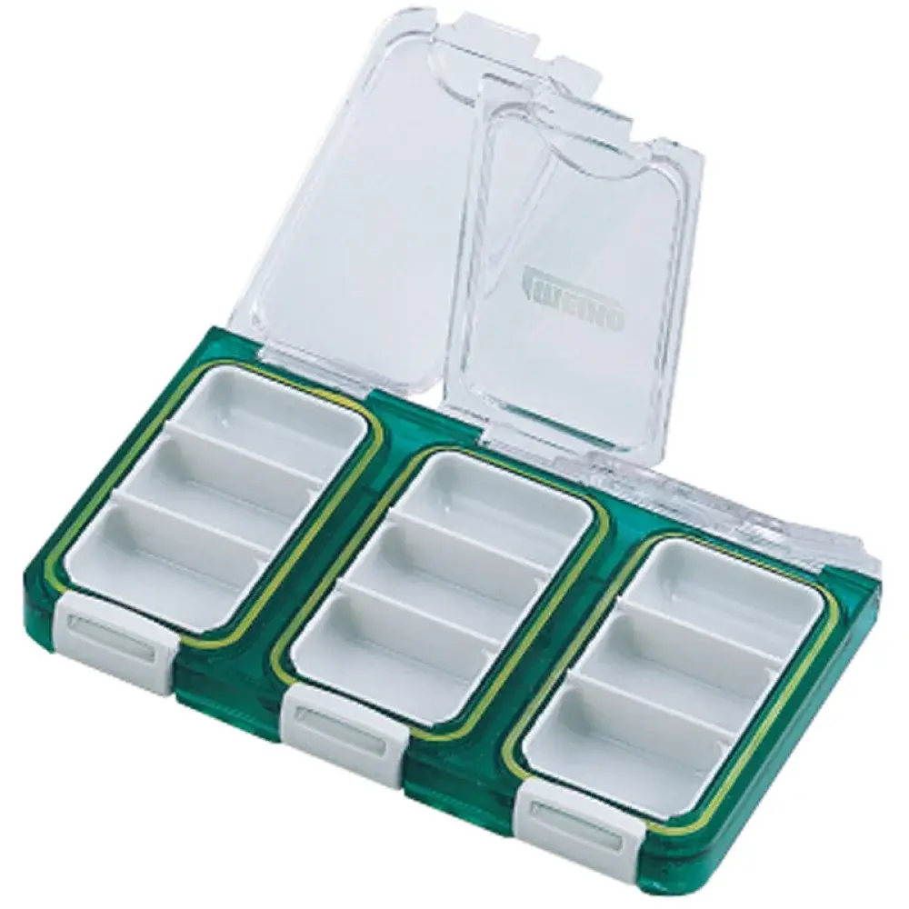 Коробка Meiho Wg-9 115x73x18mm Green - фото 2