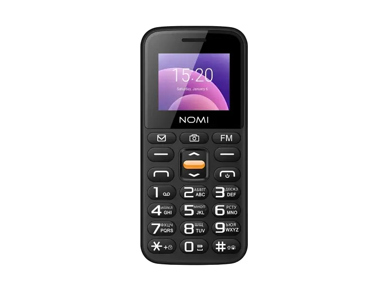 Мобільний телефон Nomi i1820 Black - фото 2