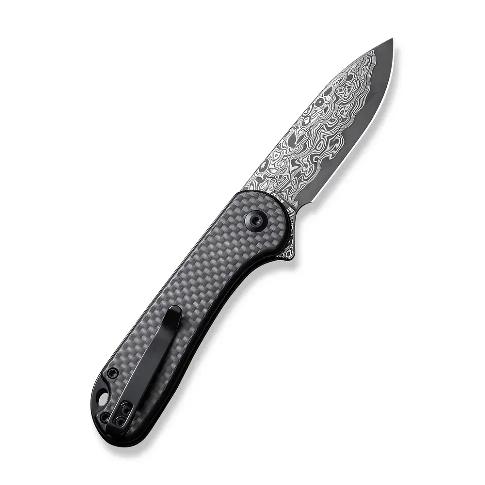Ніж Civivi Button Lock Elementum II Damascus Carbon (C18062PB-DS1) - фото 2