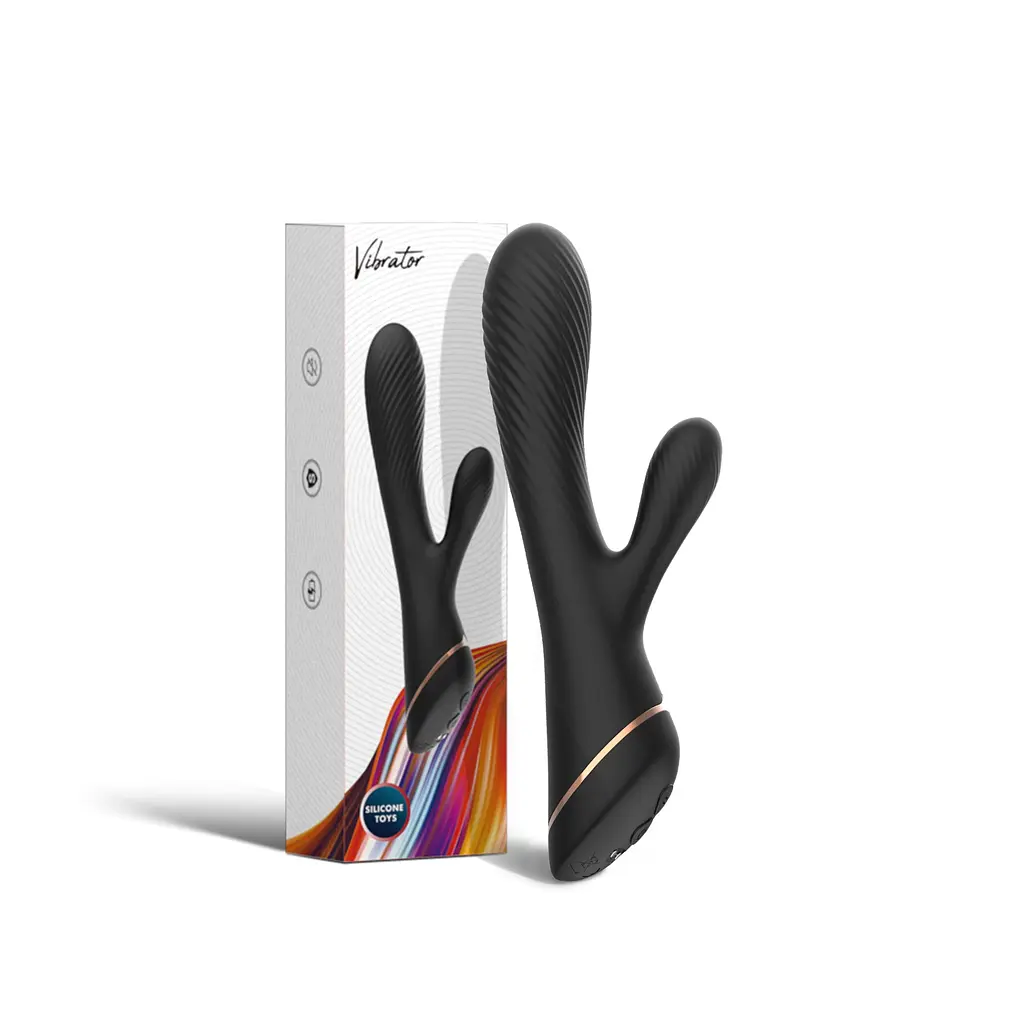 Вібратор Hare Black, 9 vibration functions Boss Series 52-00104 100161 - фото 7