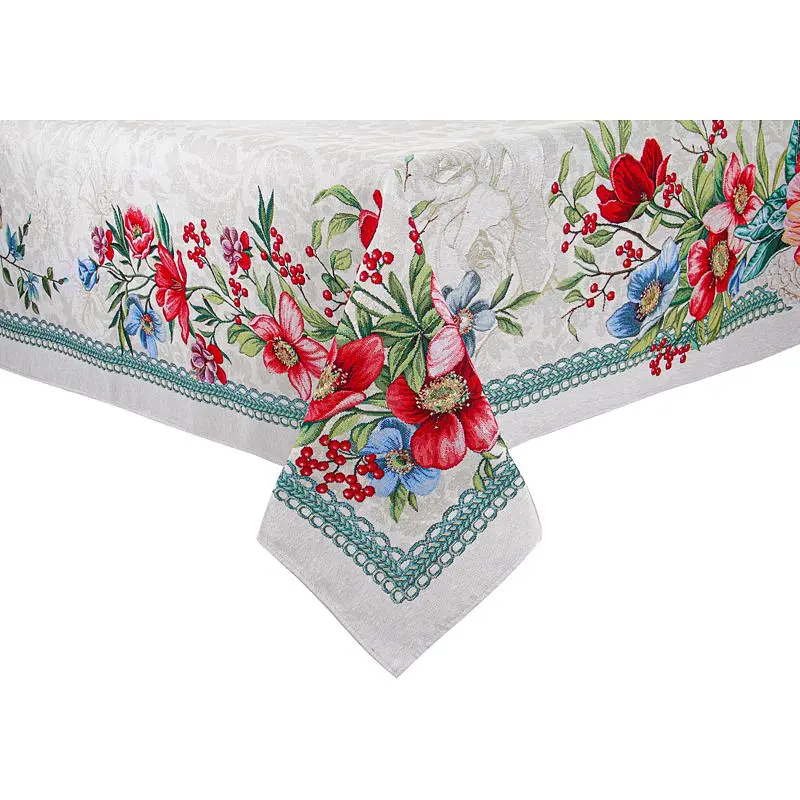 Скатертина Lefard Home Textile Lisse гобеленова 100х100 см (732-157) - фото 3