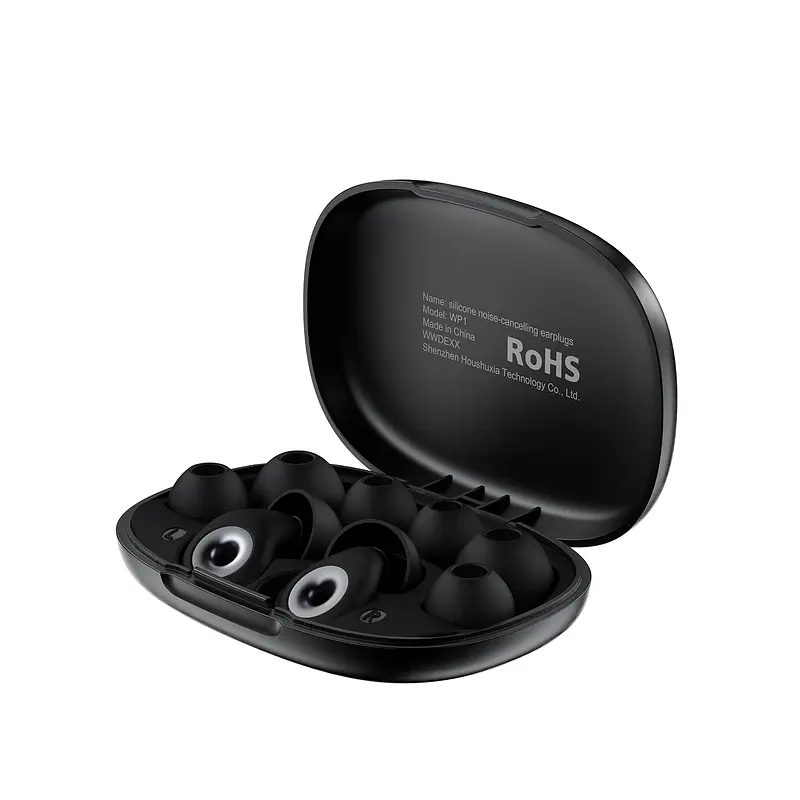 Беруші ACEFAST WP1 Silicone noise-cancelling earplugs Black - фото 2