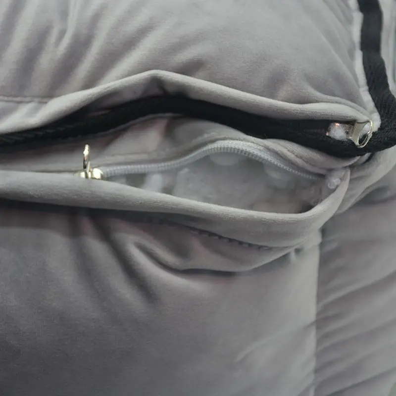 Лежак для собак Zoo-hunt Сенді сірий №1 400х500х220 мм - фото 2