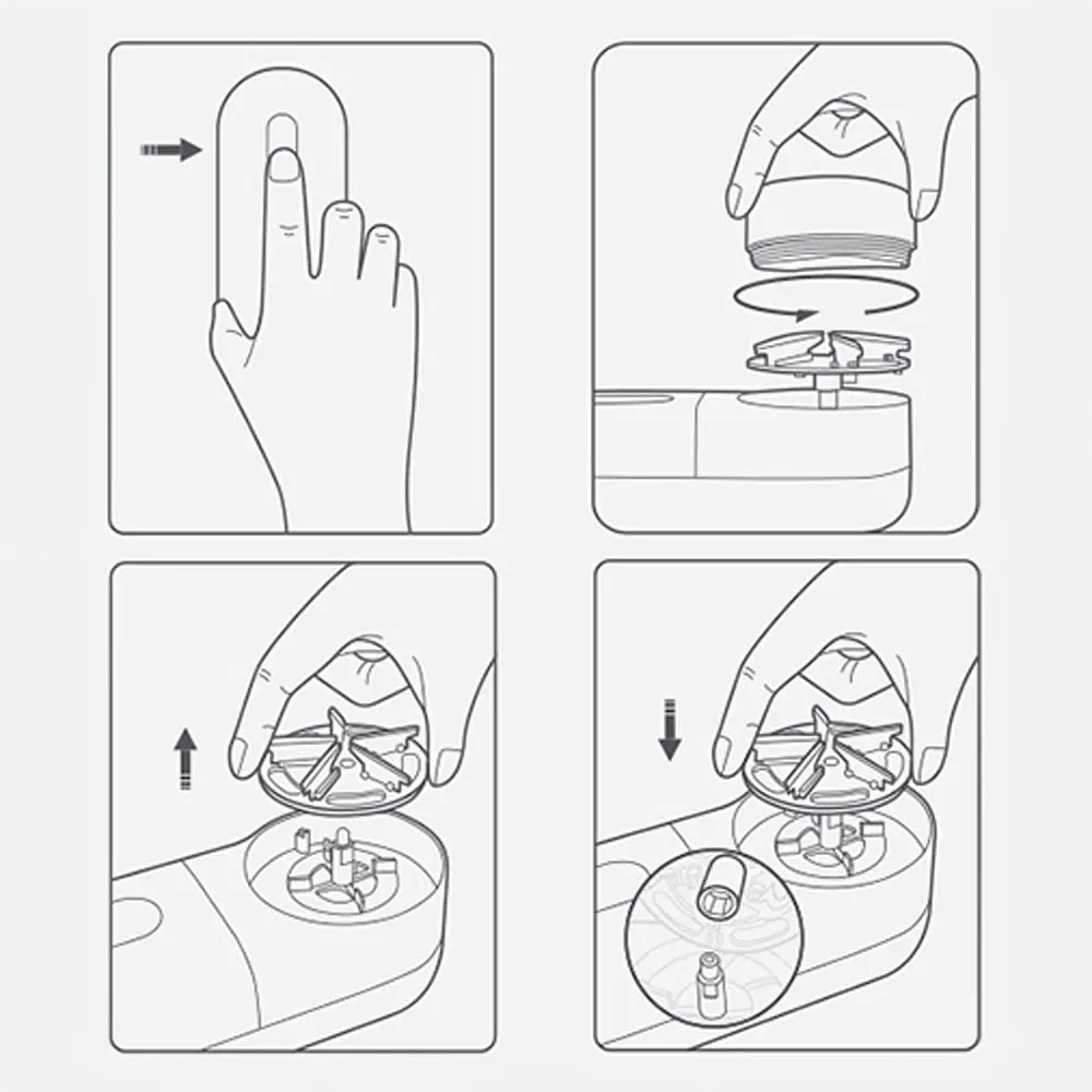 Змінне лезо для машинки стрижки катишків Xiaomi MiJia Lint Remover (MQXJQDT01KL) - фото 3