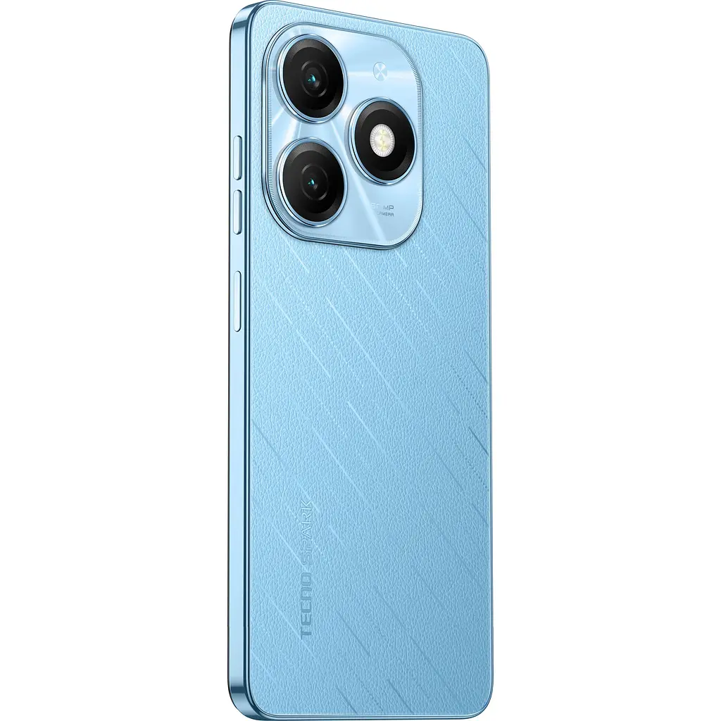 Смартфон Tecno Spark 20 [KJ5n] 8/256Gb Magic Skin Blue [4894947013553] [121682] - фото 5