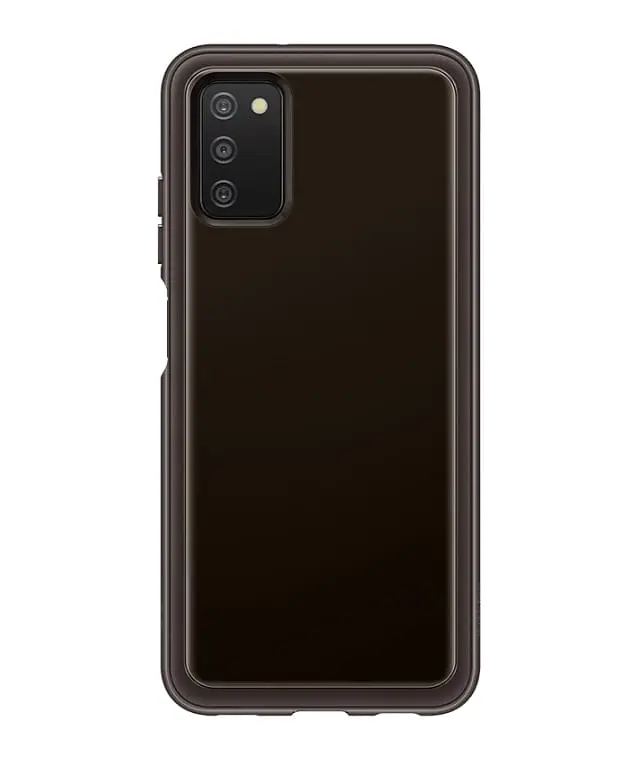 Чохол Soft Clear Cover для Samsung Galaxy A03s (A037) (EF-QA037TBEGRU) Black