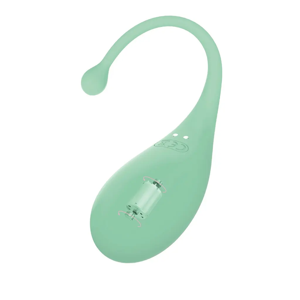Смарт-віброяйце Adrien Lastic Palpitation Mint з глибокою вібрацією - фото 5