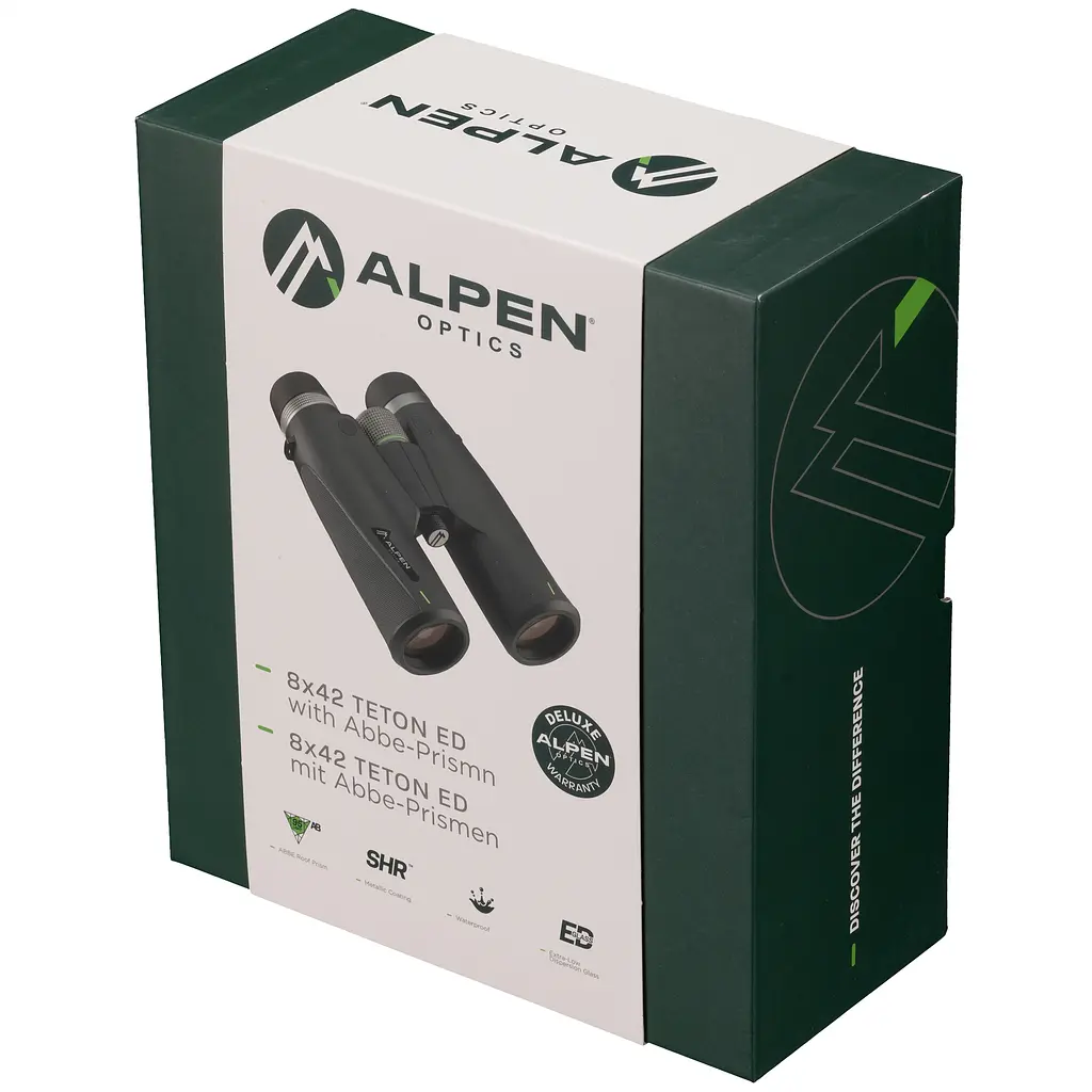 Бінокль Alpen Optics Teton 8x42 ED&Prism Abbe-König (10114) - фото 6