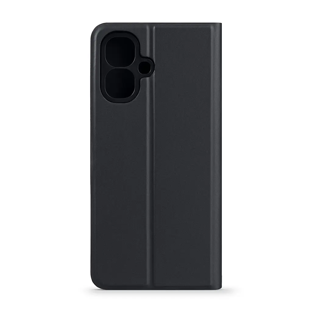 Чехол-книжка для TECNO Spark Go 2 4G (KM4), OneFold Case, черный, из экокожи (PU) и TPU, с магнитом, с подставкой и отделением для карт, трансформируемый в подставку, противоударный, защита всего корпуса, ArmorStandart (ARM87163) - фото 2