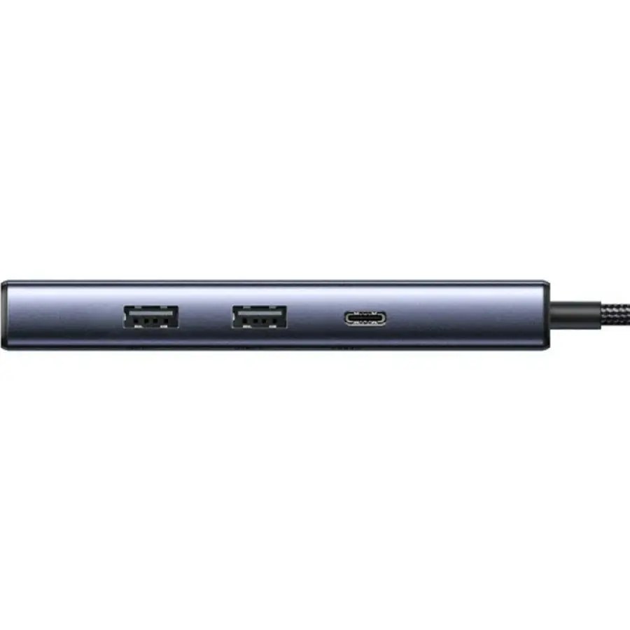 Док-станція USB 3.0 Type-C -> 2xUSB-A 3.0/ 1xUSB-C 3.0/ DP4K60Hz/RJ45/ PD 100W CM512 сіра UGREEN - фото 3