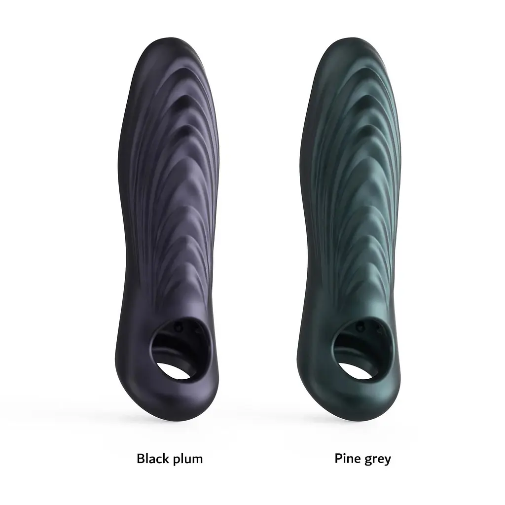 Насадка на пеніс Dorcel Man.Wand Ryzer Max, 18.2 см (сливовий) - фото 4