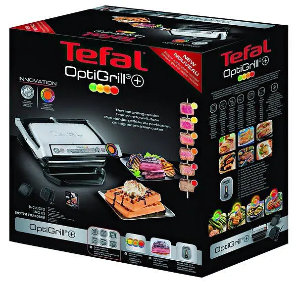 Електрогриль Tefal OptiGrill+ GC716 (GC716D12) [54169] - фото 7