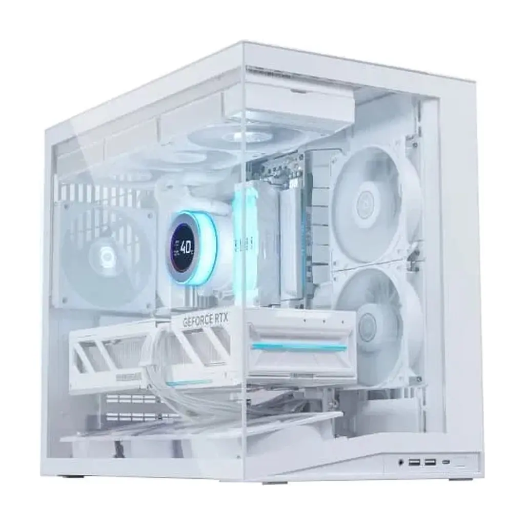 Корпус для ПК Lian Li O11 Dynamic Mini V2, White (G99.O11DMIV2W.00) - фото 3