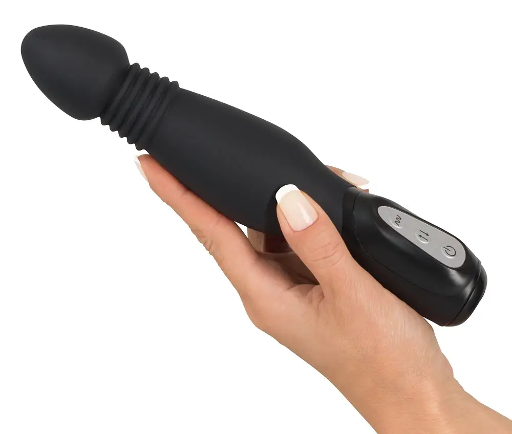 Вібратор You2Toys Thrusting Anal, 23.5 см (чорний) - фото 4