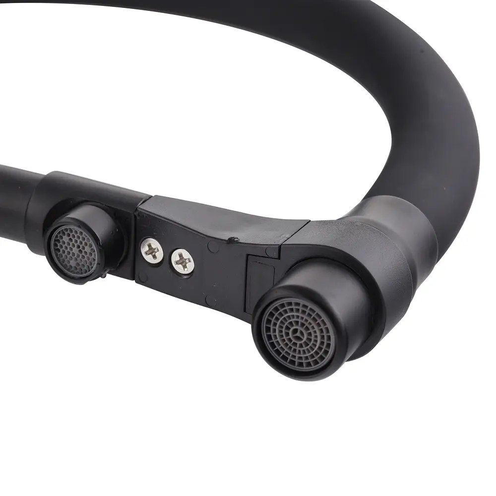 Змішувач для кухні Mixxus Premium Gravity 021 Black з гнучким виливом MI6978 Чорний матовий - фото 3