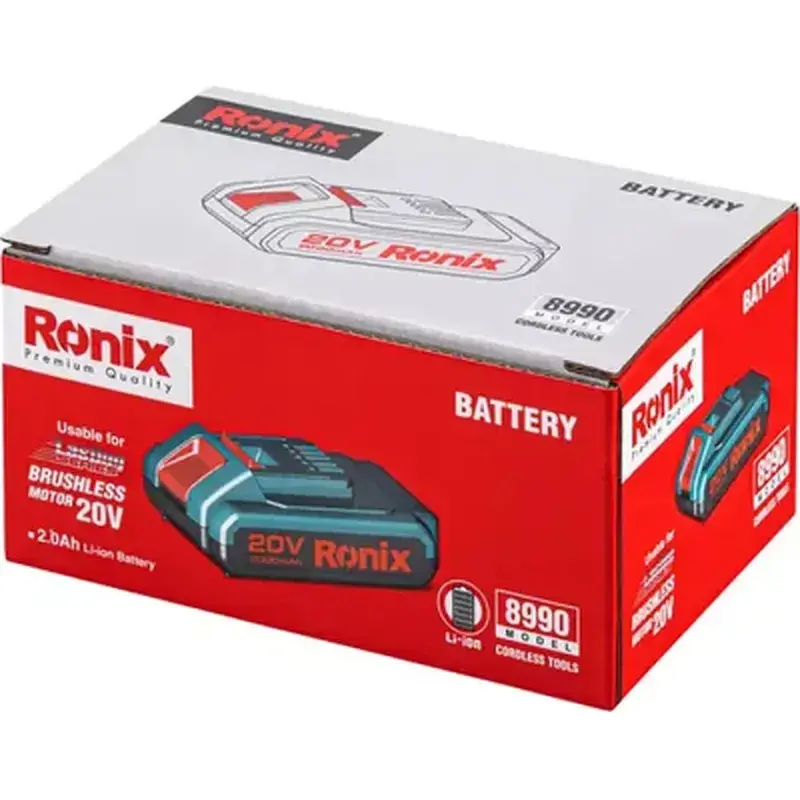 Акумулятор до електроінструменту Ronix 2Ah (8990) - фото 10