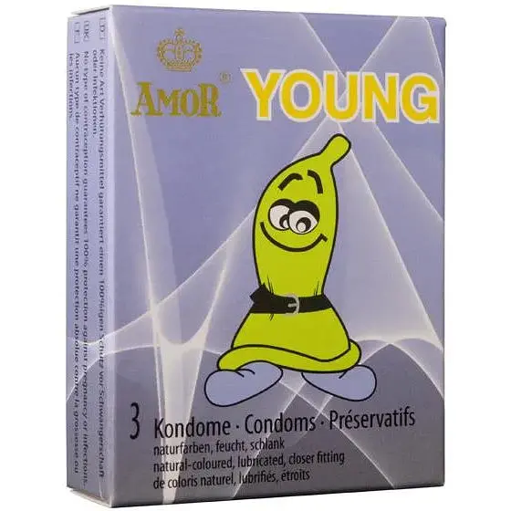 Презервативи Amor Young 3 шт 8115050025 104659