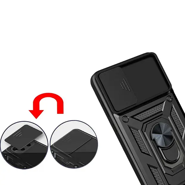 Панель BeCover Military для Motorola Moto G72 Black (709095) - фото 4