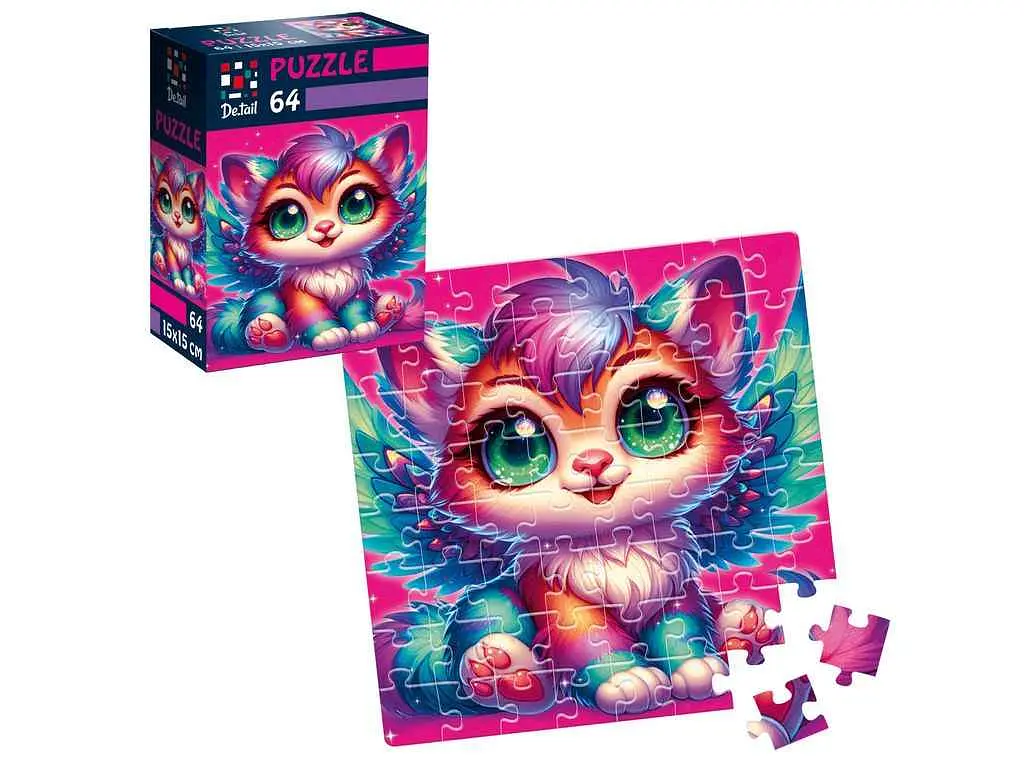 Пазли VLADI TOYS Крилате кошеня DT1234-04 - фото 2