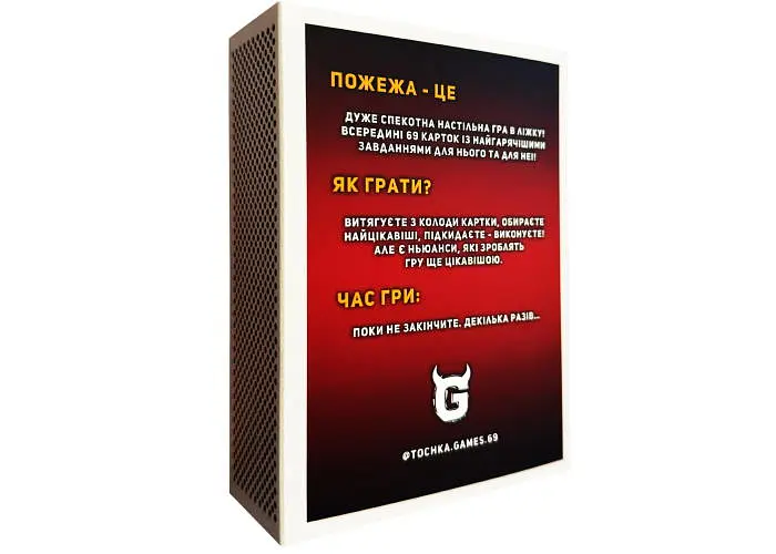 Настольная игра Точка Games Пожар (укр.) (ВР_ПЖЖ) - фото 2