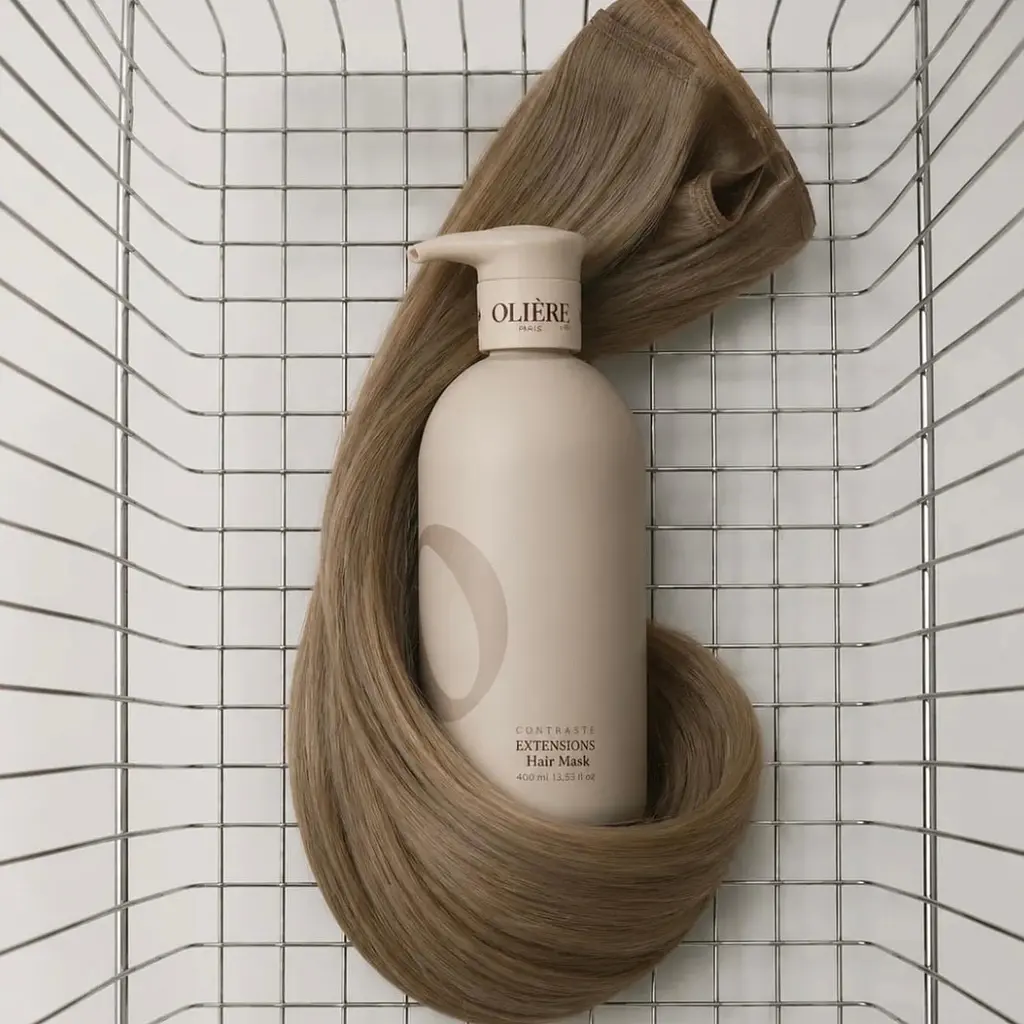 Маска-бальзам для нарощеного волосся OLIE'RE PARIS Contraste Hair Extensions Mask 500 мл - фото 5