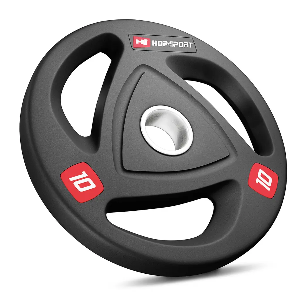Набір олімпійський Hop-Sport PRO 145кг з грифом 165см - фото 4