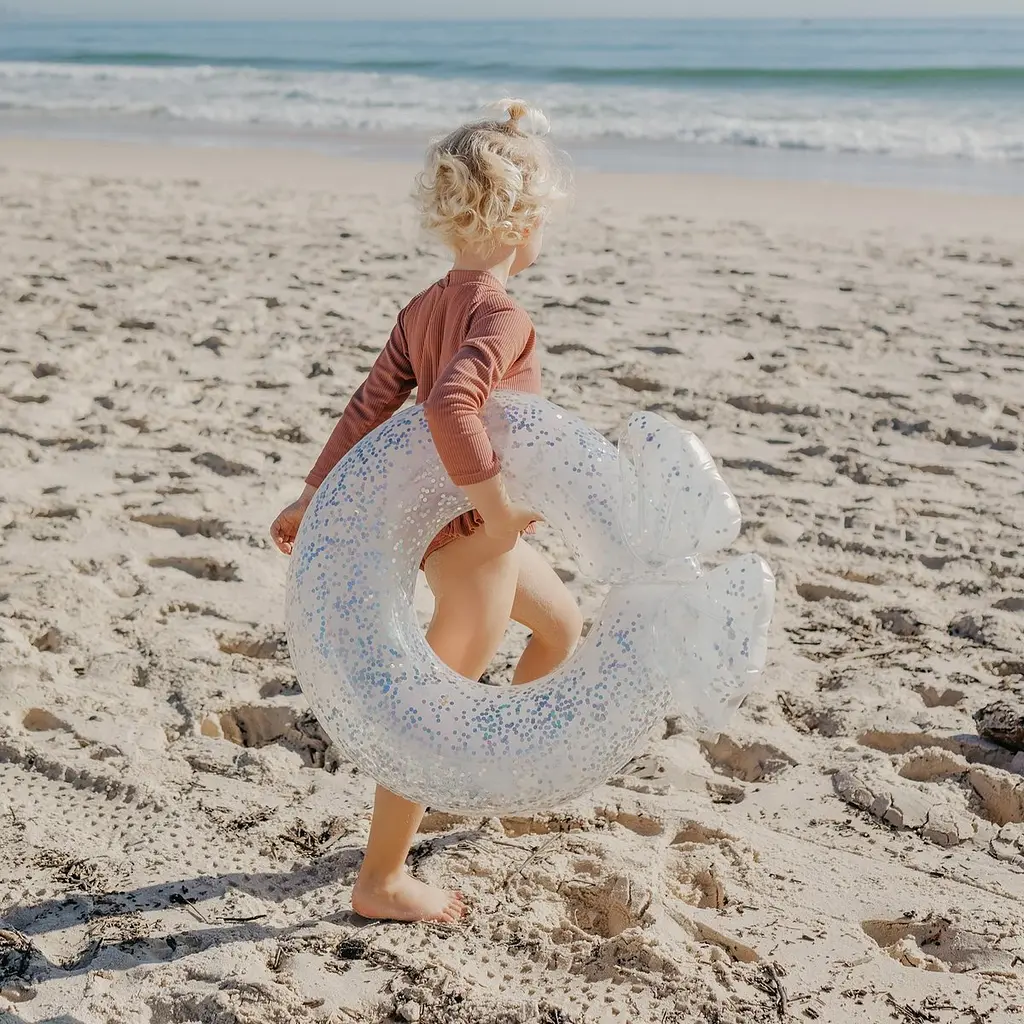Надувний круг Sunny Life Ракушка, білий (S1LKIDSH) - фото 7