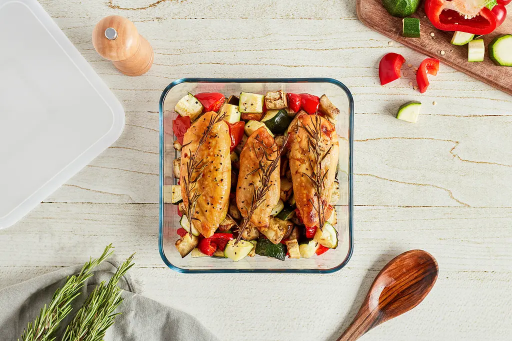 Форма з кришкою Pyrex Cook&Freez 20х20х7 см kuh0015962 - фото 6