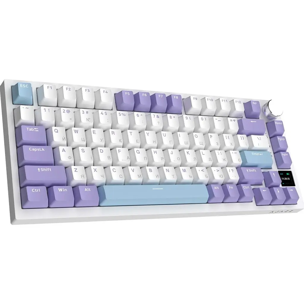 Клавіатура Ajazz AK820 Pro Gift Switch Purple (AK820PRO-G-PWB) [129508] - фото 2