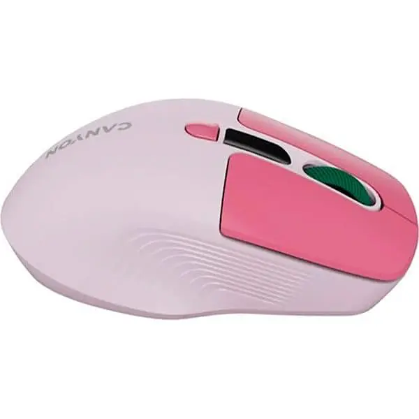Мышь Canyon MW-26 LCD Silent Dual Mode Wireless Pink (CNS-CMSW26P) - фото 7