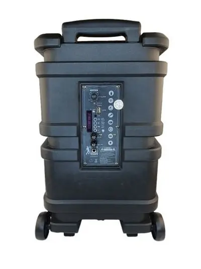 Колонка Big PK-1211 bluetooth + мікрофон (360х280х560) USB/MO3/FM/TWS Чорний - фото 3