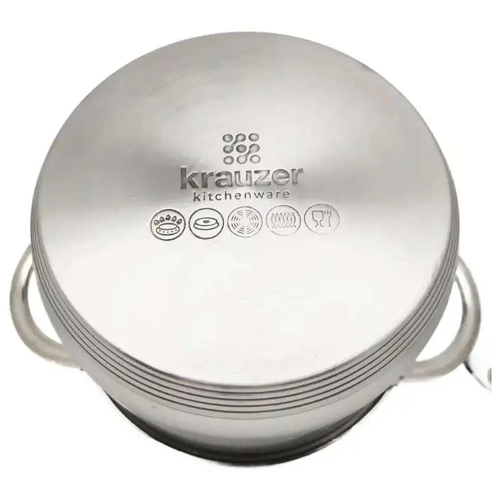 Каструля Krauzer LKA-191HROIO-18C з кришкою 18x10.5 см 2.6 л (78031) - фото 3