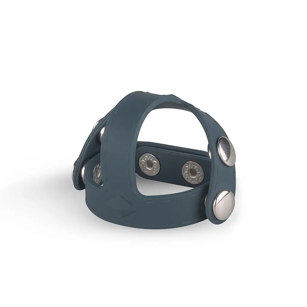 Регульоване ерекційне кільце Boners T-shape Ball Splitter (сірий) - фото 3