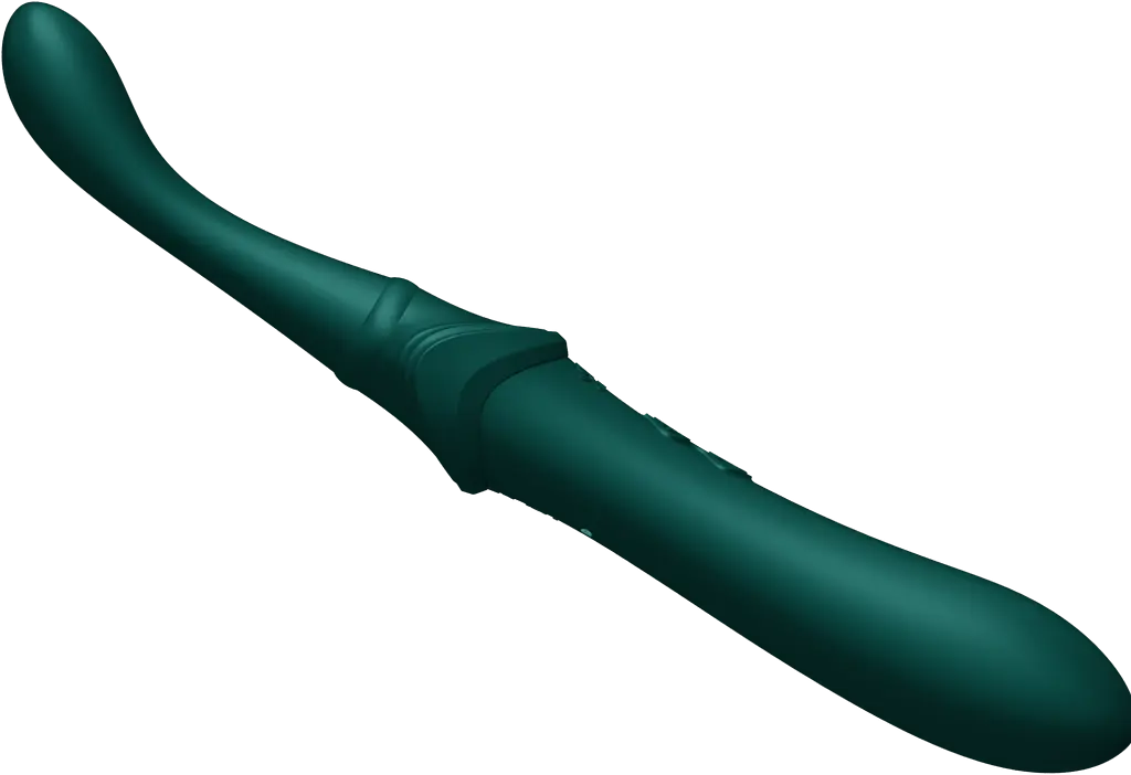 Вибратор Zalo Bess 2 21.8 см зеленый - фото 12